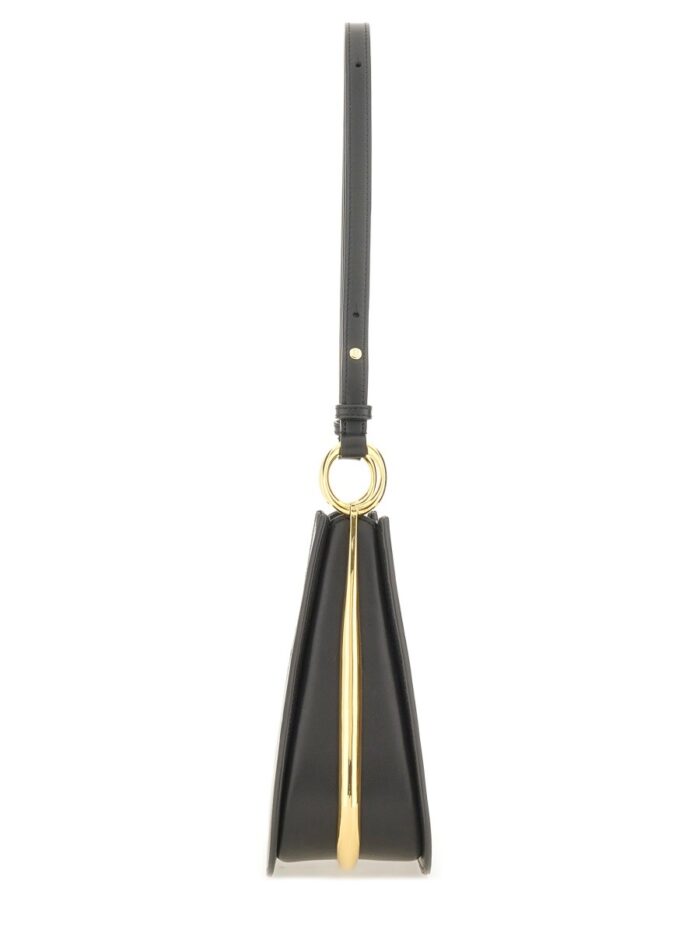 RABANNE MEDIUM LEATHER RING BAG