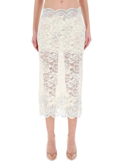 RABANNE MIDI SKIRT "JUPE"