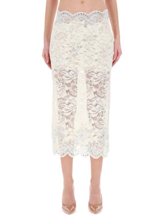 RABANNE MIDI SKIRT "JUPE"