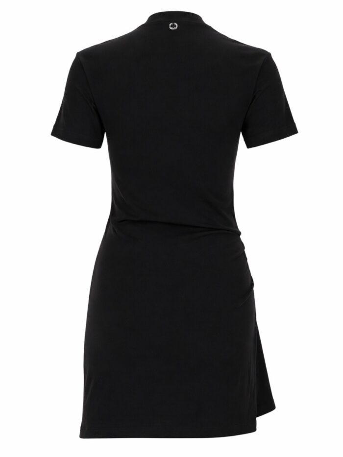 RABANNE MINI ABITO CON DETTAGLI PIERCING