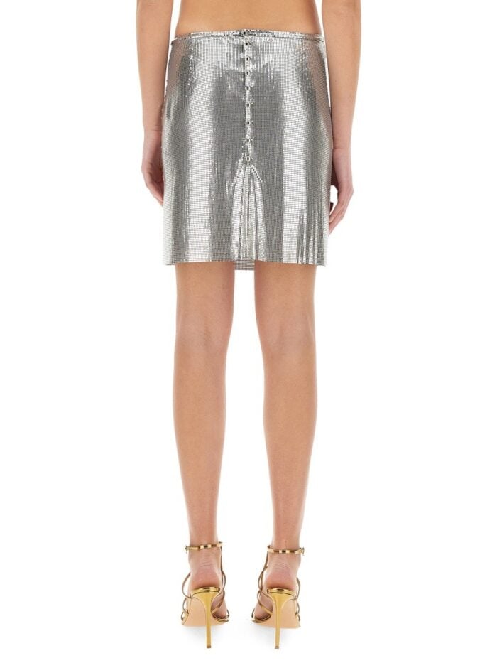 RABANNE MINI SKIRT