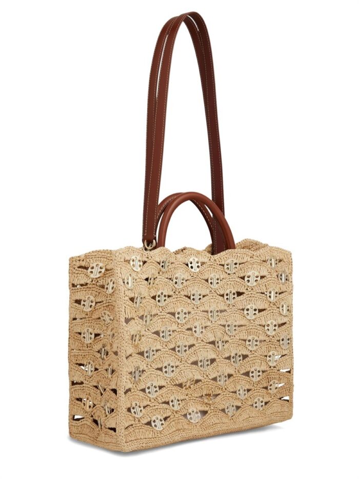 RABANNE RAFIA BAG.
