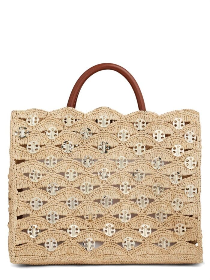 RABANNE RAFIA BAG.