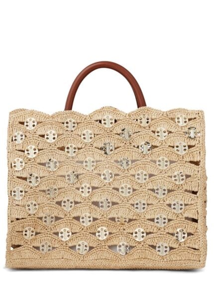 RABANNE RAFIA BAG.