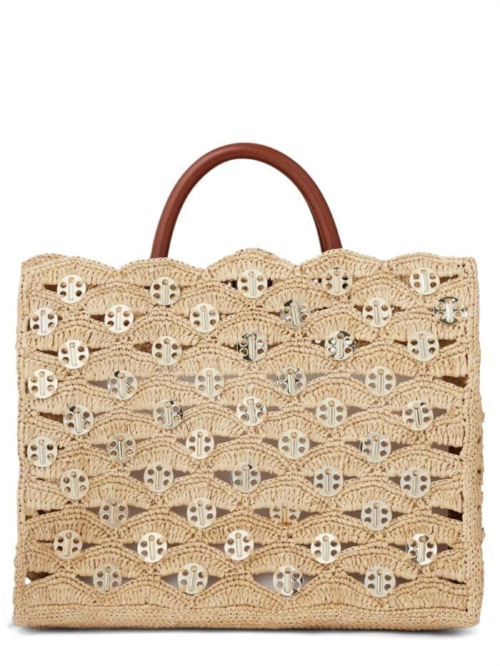 RABANNE RAFIA BAG.