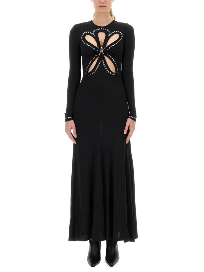 RABANNE SECOND SKIN EFFECT LONG DRESS