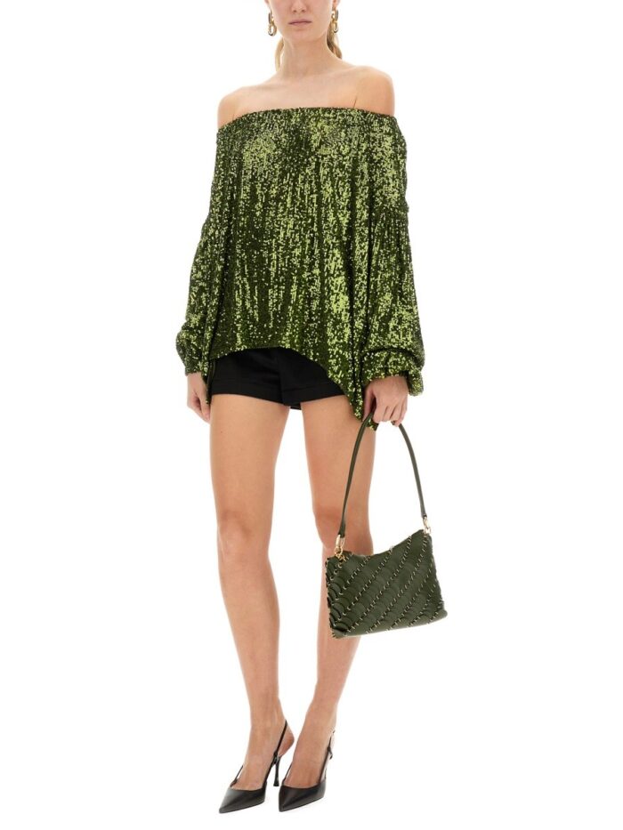 RABANNE SEQUIN BLOUSE