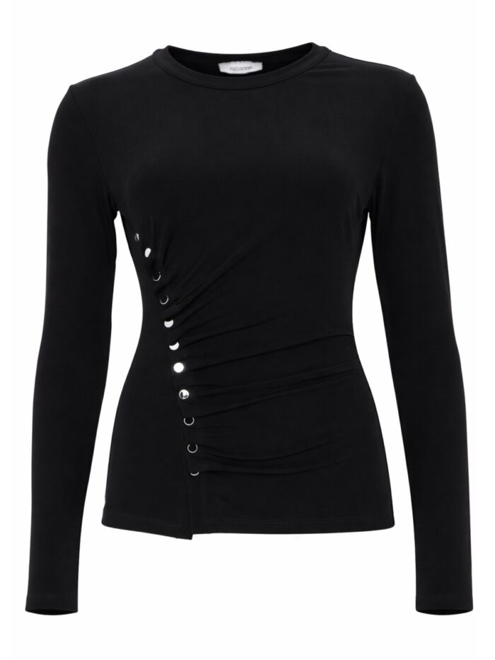 RABANNE TOP CON BOTTONI