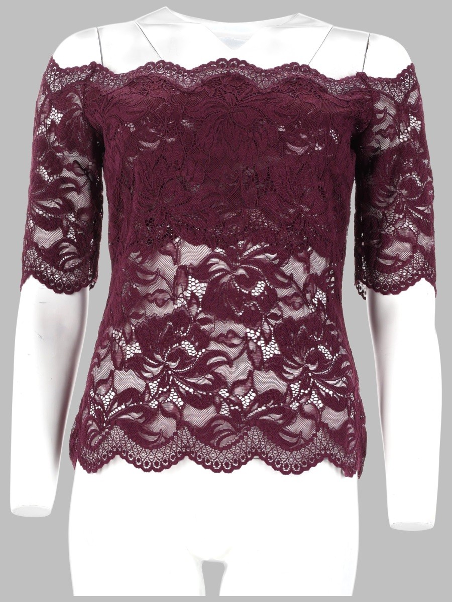 RABANNE TOP CON SPALLE SCOPERTE