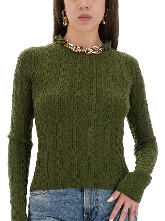RABANNE WOOL JERSEY.