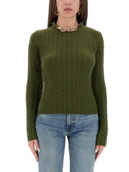 RABANNE WOOL JERSEY.
