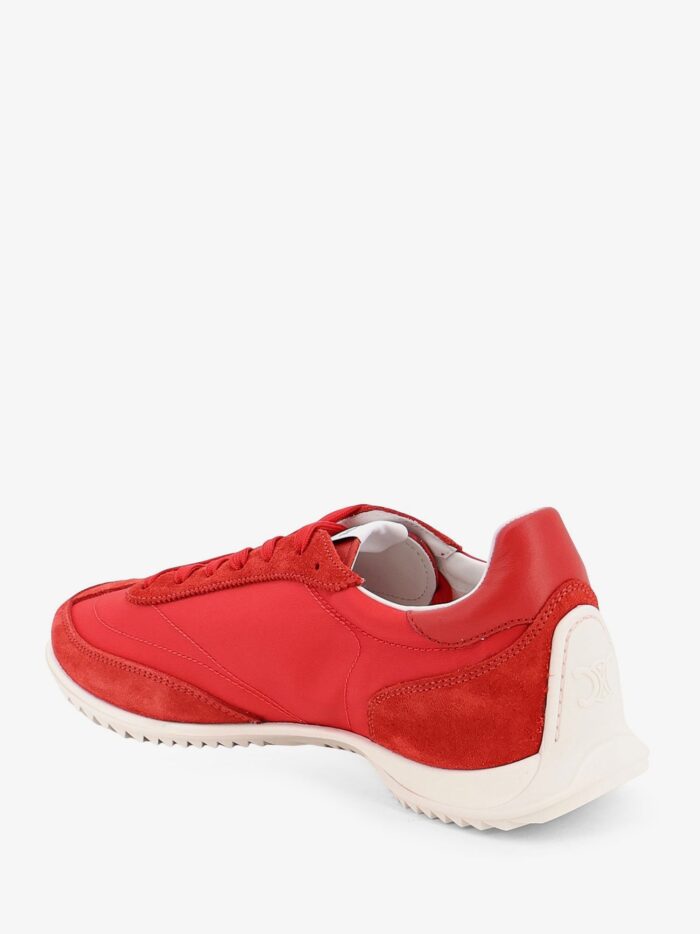Celine Race Sneakers In Nylon And Suede