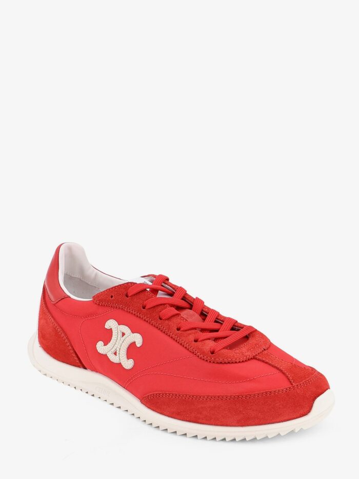Celine Race Sneakers In Nylon And Suede