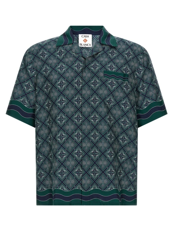 casablanca 'radiating monogram' shirt CASABLANCA 'Radiating Monogram' Shirt