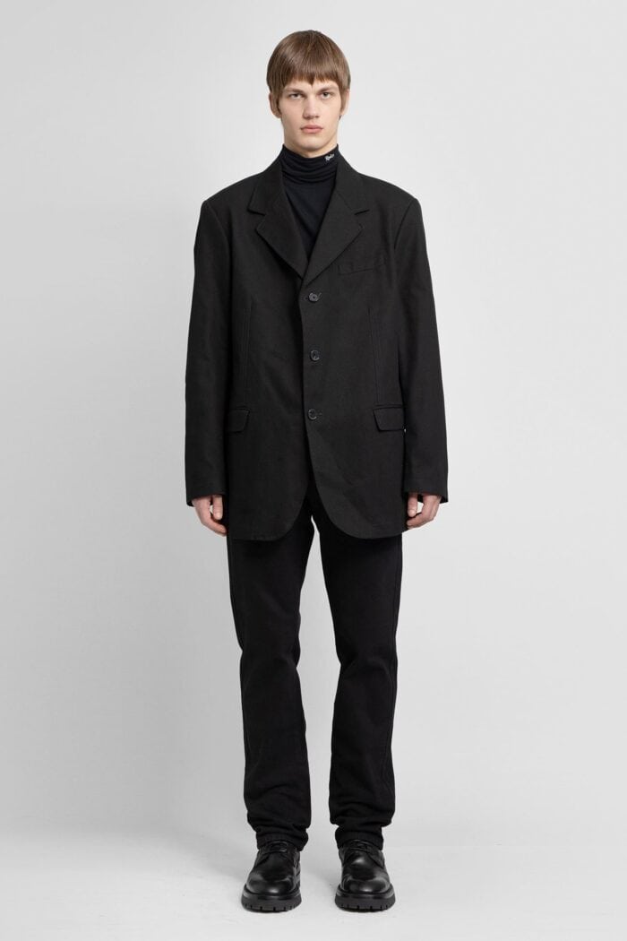 RAF SIMONS Boxy Cotton Blazer