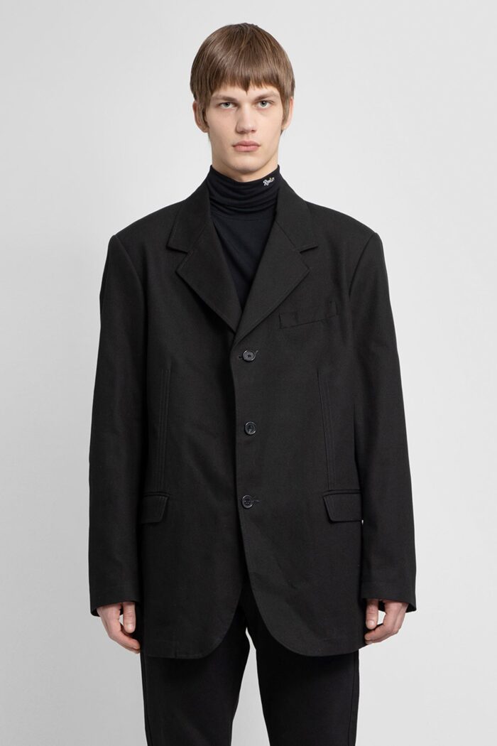 RAF SIMONS Boxy Cotton Blazer