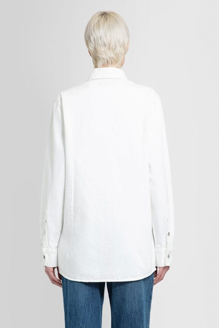 RAF SIMONS Slim Fit Denim Shirt