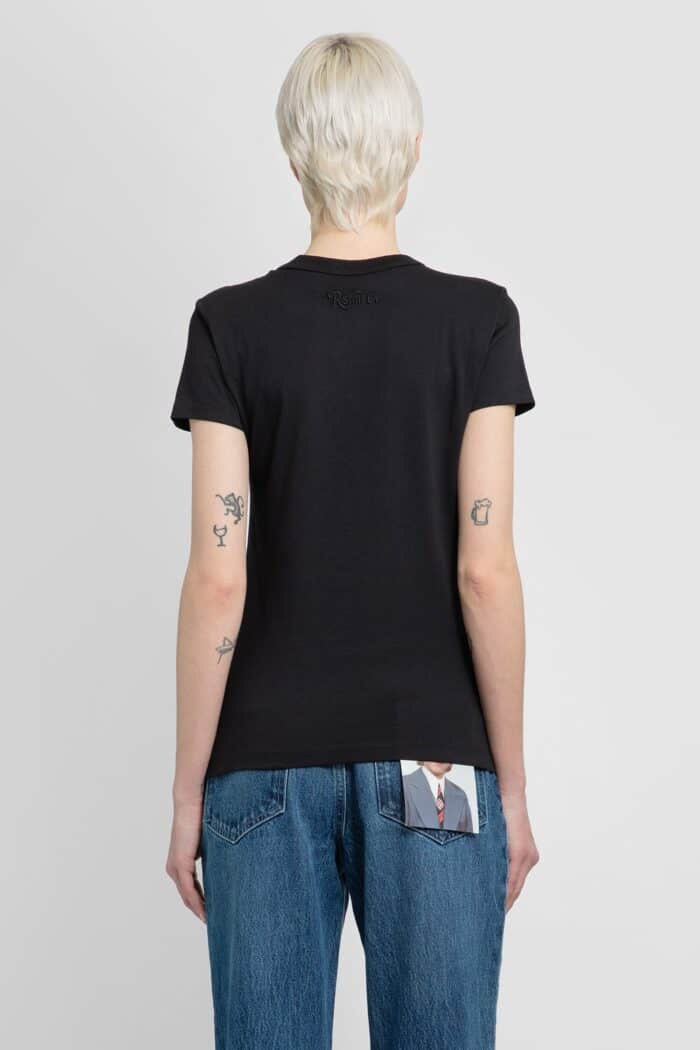 RAF SIMONS Smiley Collaboration Tight Fit T-shirt