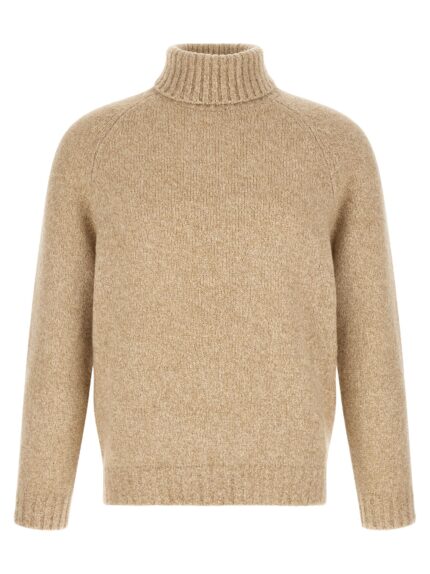 Brunello Cucinelli Wool, Silk And Cashmere Blend Turtleneck