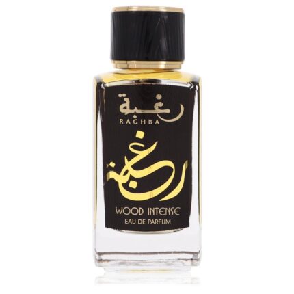 Raghba Wood Intense By Lattafa - Eau De Parfum Spray (Unisex Unboxed) 3.4 Oz