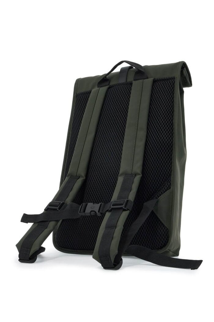 RAINS Water-repellent Rolltop Rucksack