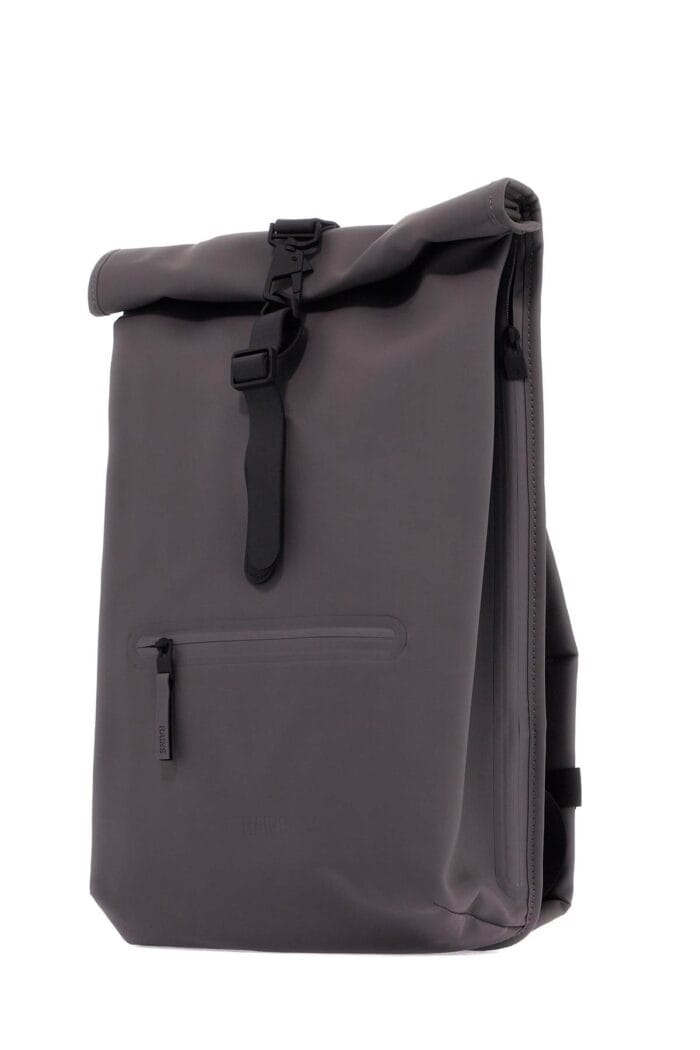 RAINS Water-repellent Rolltop Rucksack