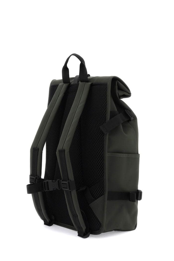 RAINS Water-repellent Rolltop Rucksack