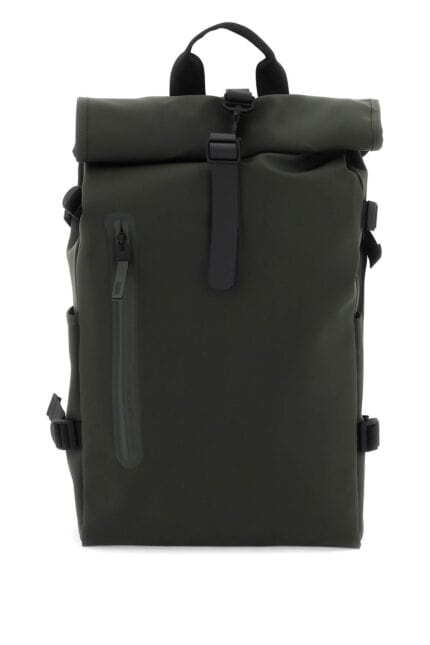 RAINS Water-repellent Rolltop Rucksack