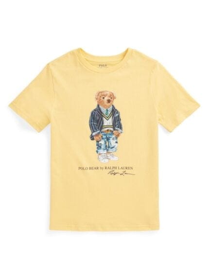 RALPH LAUREN KIDS Polo Bear Jersey Tee