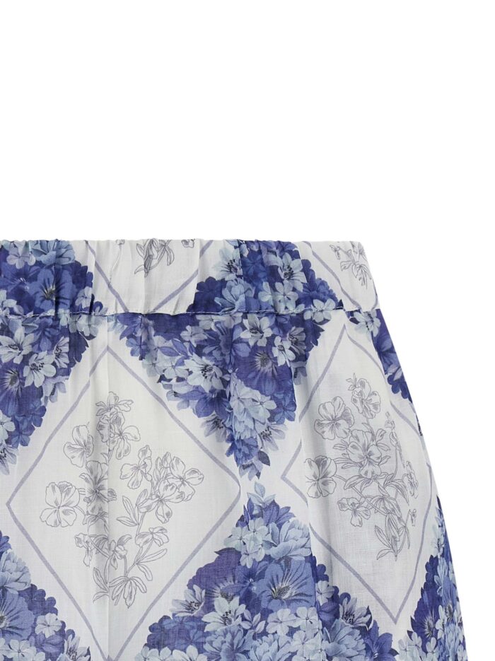 TWIN SET Ramie Shorts