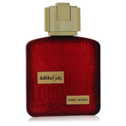 Ramz Lattafa Gold By Lattafa - Eau De Parfum Spray (Unisex Unboxed) 3.4 Oz