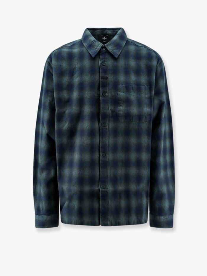 Represent Rasent Plaid Cotton Shirt With Check Pattern