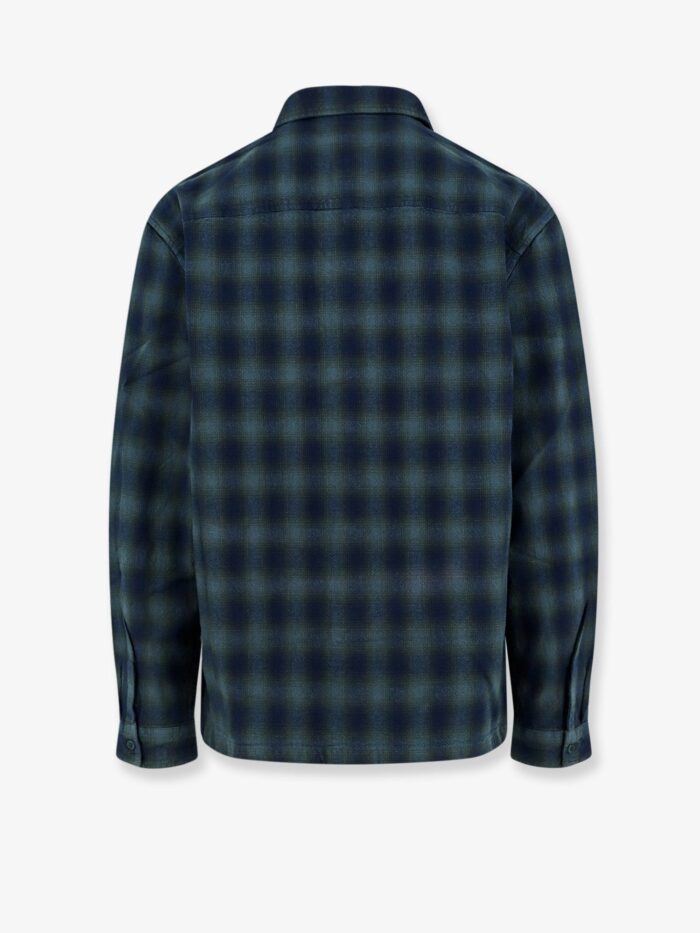 Represent Rasent Plaid Cotton Shirt With Check Pattern