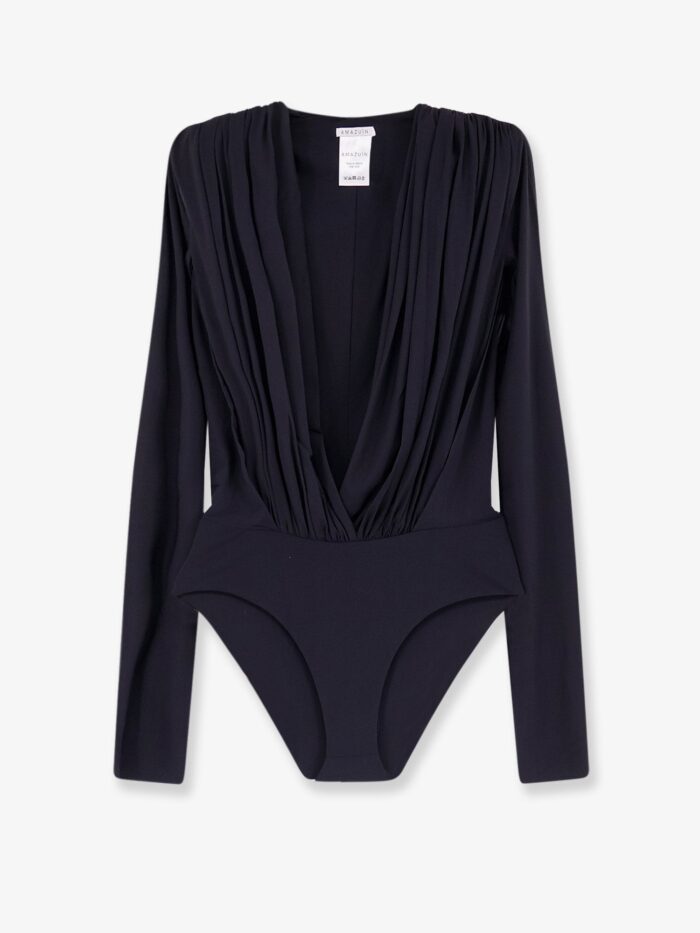 AMAZUÌN Rasha Sheer Stretch Jersey Bodysuit