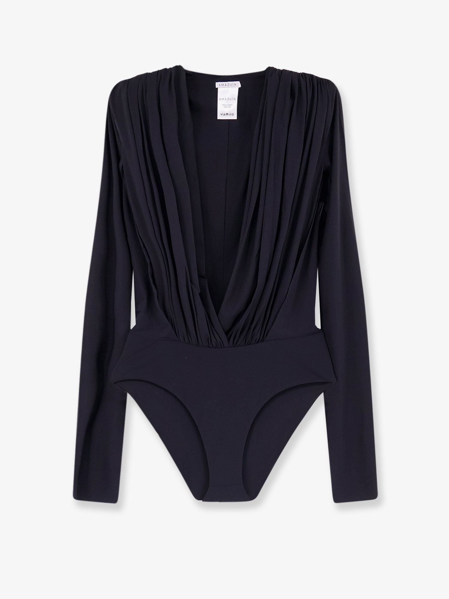AMAZUÌN Rasha Sheer Stretch Jersey Bodysuit