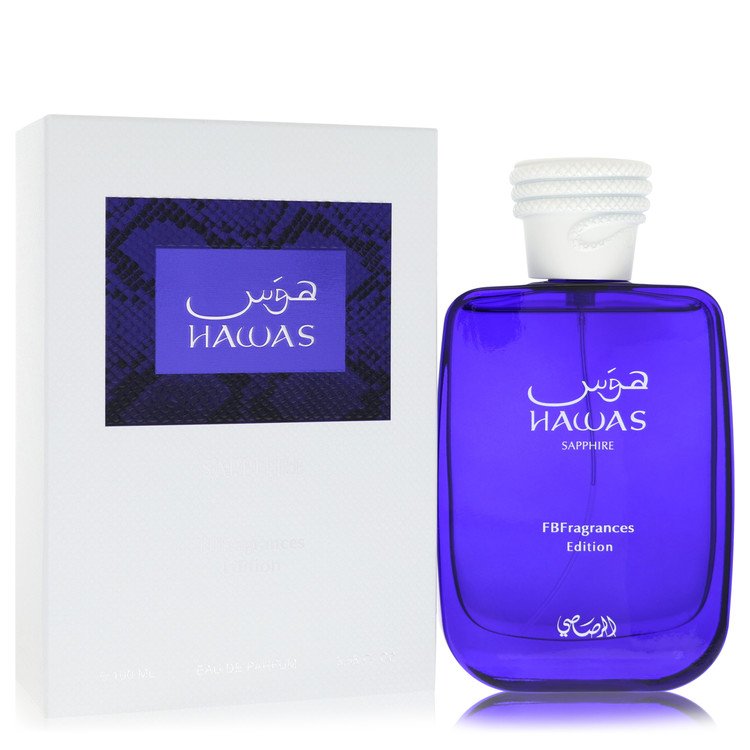 Rasasi Hawas Sapphire By Rasasi - Eau De Parfum Spray 3.38 Oz