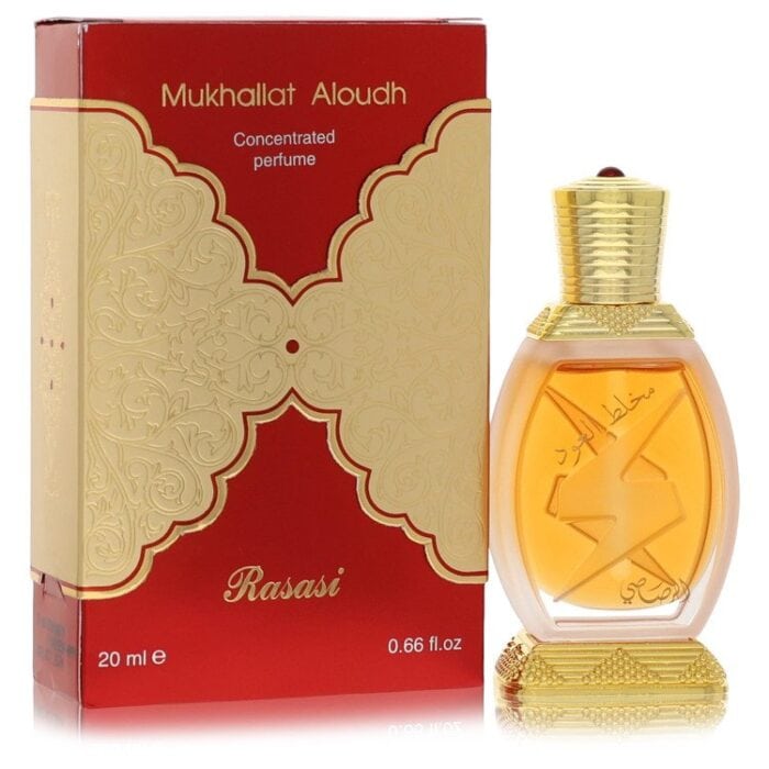 Rasasi Mukhallat Aloudh By Rasasi - Concentrated Perfume Oil 0.68 Oz - Image 1