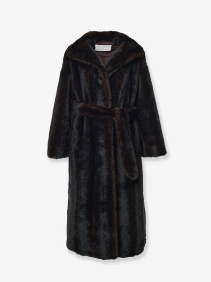 THE FRANKIE SHOP Ravello Faux Fur Coat