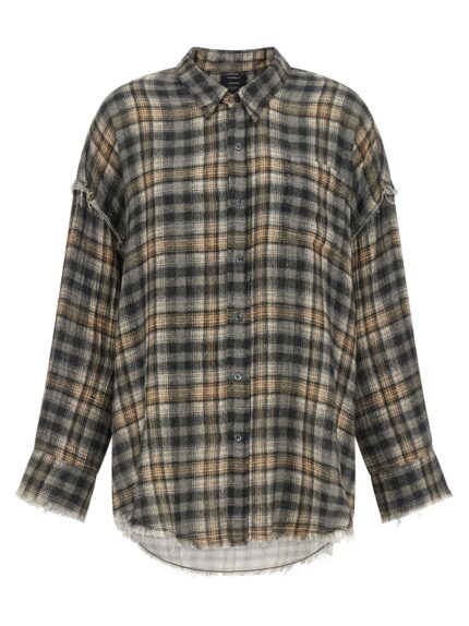 R13 Raw Cut Hem Shirt