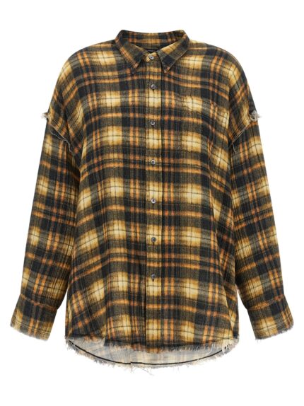R13 Raw Cut Hem Shirt