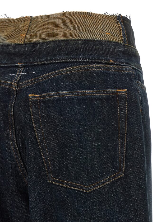 MM6 MAISON MARGIELA Raw Cut Waist Jeans