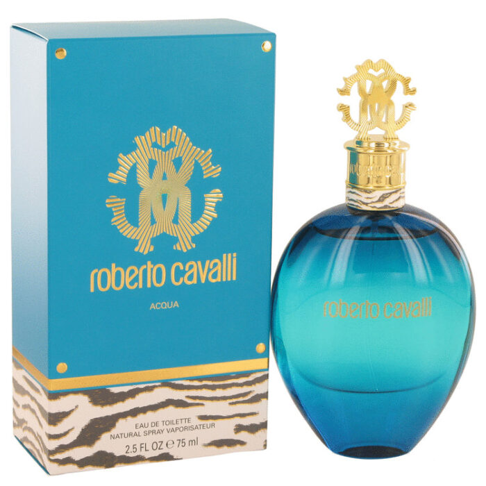 roberto cavalli acqua by roberto cavalli eau de toilette spray 2.5 oz Roberto Cavalli Acqua By Roberto Cavalli - Eau De Toilette Spray 2.5 Oz - Image 1