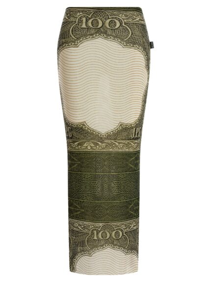 JEAN PAUL GAULTIER 'Re-edition - The Green Cartouche' Skirt