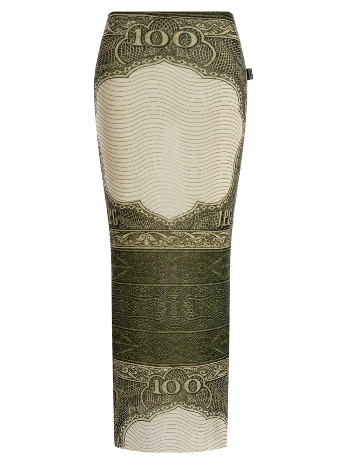 jean paul gaultier 're edition the green cartouche' skirt JEAN PAUL GAULTIER 'Re-edition - The Green Cartouche' Skirt