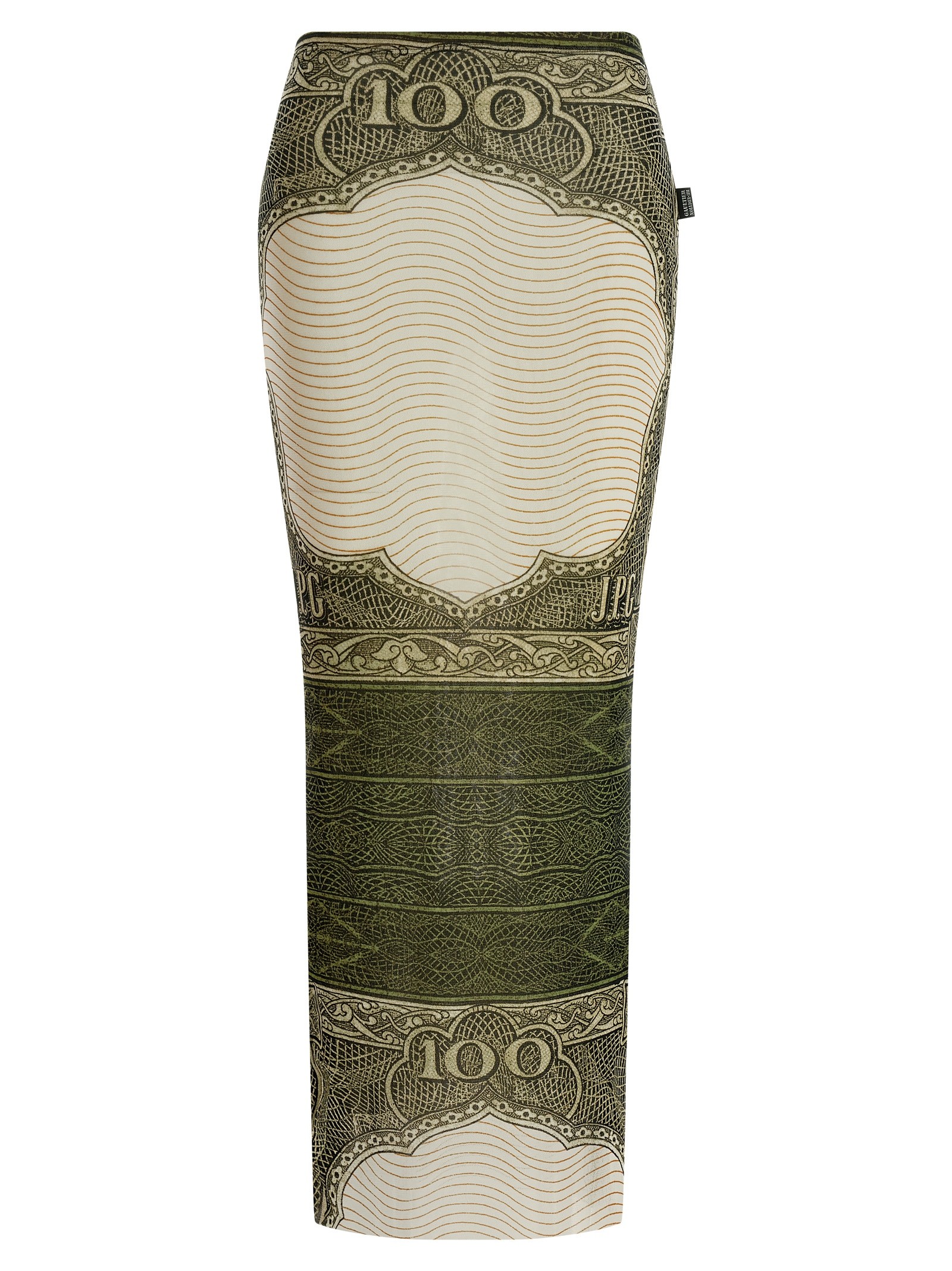 JEAN PAUL GAULTIER 'Re-edition - The Green Cartouche' Skirt