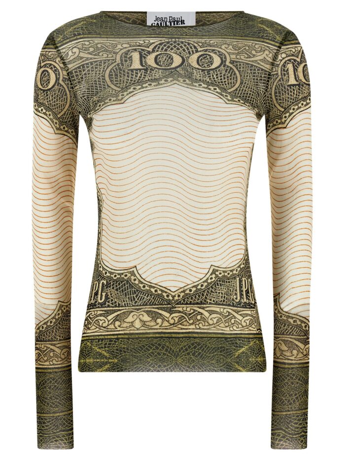 jean paul gaultier 're edition the green cartouche' top JEAN PAUL GAULTIER 'Re-edition - The Green Cartouche' Top