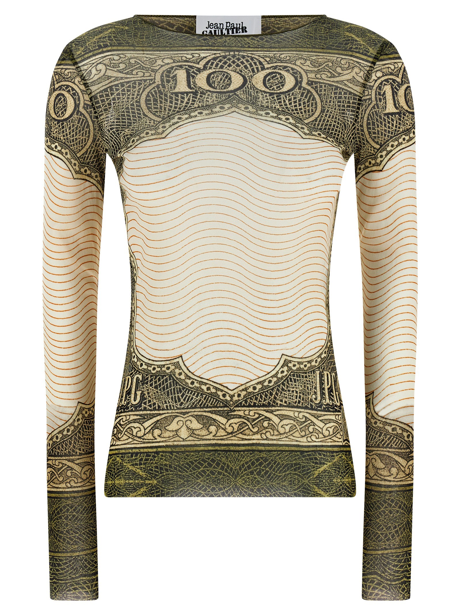 JEAN PAUL GAULTIER 'Re-edition - The Green Cartouche' Top