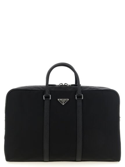 PRADA Re-Nylon And Saffiano Travel Bag