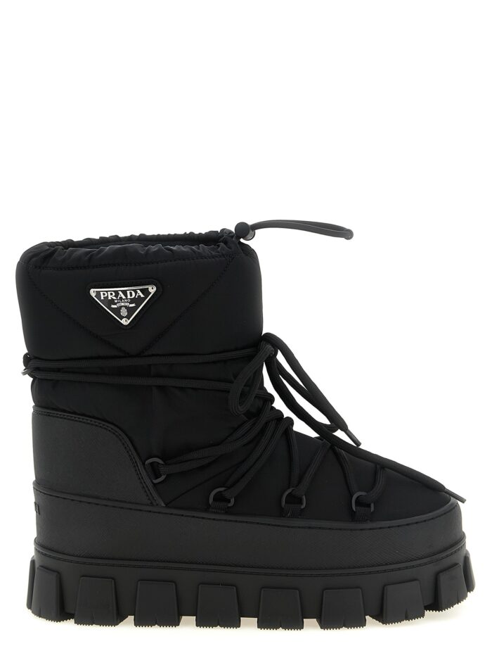 prada re nylon ankle boots PRADA Re-Nylon Ankle Boots