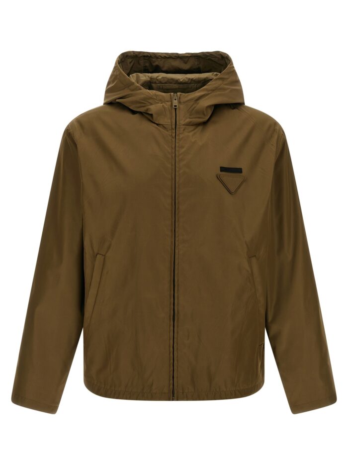 prada re nylon anorak PRADA Re-Nylon Anorak